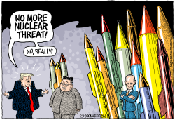 NO NUCLEAR THREAT FROM NORTH KOREA by Monte Wolverton
