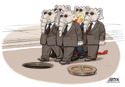 REPUBLICAN SECURITY DETAIL PROTECTS PRESIDENT by R.J. Matson