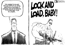 LOCK AND LOAD by Cam Cardow