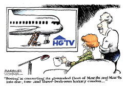 BOEING AIRCRAFT GROUNDED by Jimmy Margulies