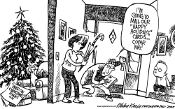 WAR ON CHRISTMAS by Mike Keefe