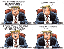 TRUMP AND WHITE NATIONALISM by Kevin Siers