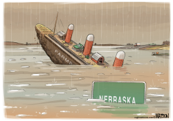 TITANIC FARM LOSSES FROM MIDWEST FLOODS by RJ Matson