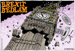 BREXIT BEDLAM by Monte Wolverton