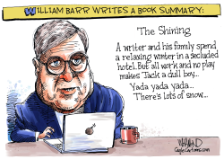 LOWERING THE BARR by Dave Whamond