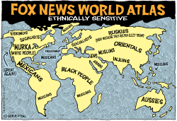 FOX NEWS WORLD ATLAS by Monte Wolverton
