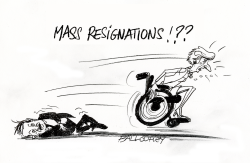 RESIGNATIONS by Pierre Ballouhey