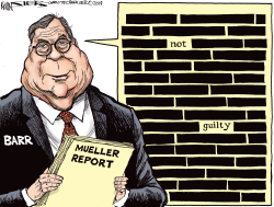 BARR'S COVERUP by Kevin Siers