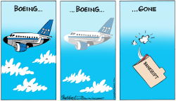 BOEING 737 by Bob Englehart