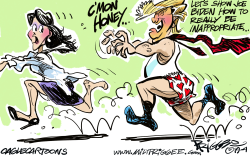 BIDEN AND by Milt Priggee