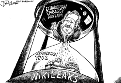 WikiLeaks by Joe Heller