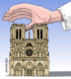 PARIS AND THE WORLD ARE SAD by Arcadio Esquivel
