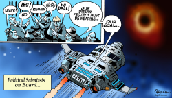 BREXIT AND BLACK HOLE by Paresh Nath