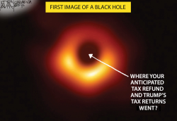 TRUMP TAX RETURNS REFUNDS BLACK HOLE by Jeff Darcy
