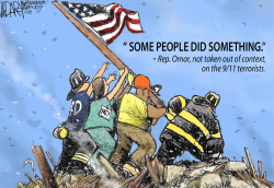 REP OMAR MINIMIZES 9/11 ATTACK by Jeff Darcy