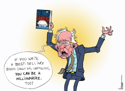 Bernie Socialist Millionaire by NEMØ