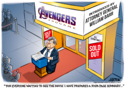BILL BARR FOUR PAGE SUMMARY OF AVENGERS MOVIE by R.J. Matson