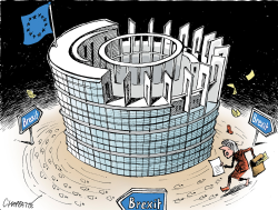 BREXIT THIS WAY PLEASE… by Patrick Chappatte
