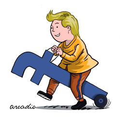 HOW TO USE THE F OF FACEBOOK by Arcadio Esquivel