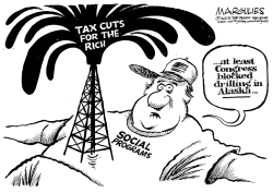 AT LEAST CONGRESS  BLOCKED DRILLING IN ALASKA by Jimmy Margulies