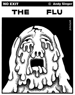 THE FLU by Andy Singer