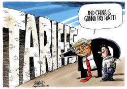 IT WILL BE TARIFFIC by Dave Whamond