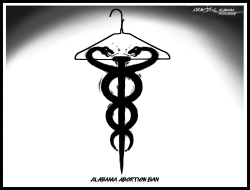 ALABAMA ABORTION BAN by J.D. Crowe
