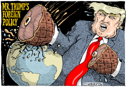 HAM FISTED FOREIGN POLICY by Monte Wolverton