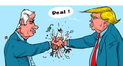 THE PEACE DEAL by Emad Hajjaj