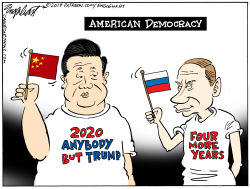 AMERICAN DEMOCRACY by Bob Englehart