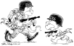 NEW YEAR 2006 by Daryl Cagle