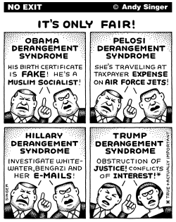DERANGEMENT SYNDROMES by Andy Singer