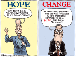 BIDEN'S HOPE AND CHANGE by Kevin Siers