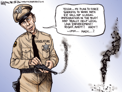 LOCAL NC SHERIFFS FORCED TO HELP ICE by Kevin Siers