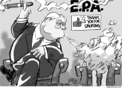 EPA Rules Change by Pat Bagley