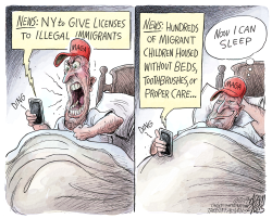 IMMIGRANT OUTRAGE by Adam Zyglis