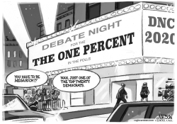 Democrats Debate For the One Percent by RJ Matson