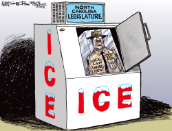 LOCAL NC SHERIFFS AND ICE by Kevin Siers
