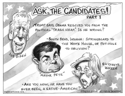 ASK THE CANDIDATES - PART 1 by Taylor Jones