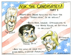 ASK THE CANDIDATES -  PART 1 by Taylor Jones