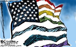 EQUALITY FLAG by Milt Priggee