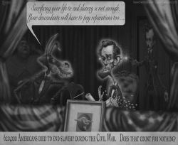 Lincoln Assassination Reparations by Sean Delonas
