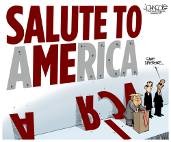 A SALUTE TO ME by John Cole