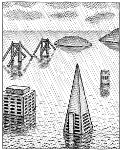 NORTHERN CALIFORNIA FLOODS by Andy Singer