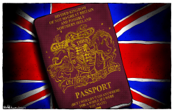 THE NOT SO GREAT BRITISH PASSPORT by Brian Adcock