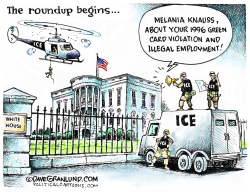 ICE ROUNDUP BEGINS by Dave Granlund