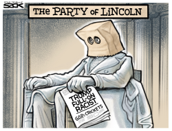 PARTY OF LINCOLN by Steve Sack
