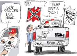 TRUCKING IN HATE by Pat Bagley