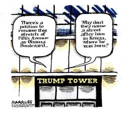 TRUMP TOWER STREET RENAMING PETITION by Jimmy Margulies