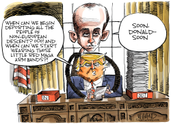 THE STEPHEN MILLER SHOW by Dave Whamond